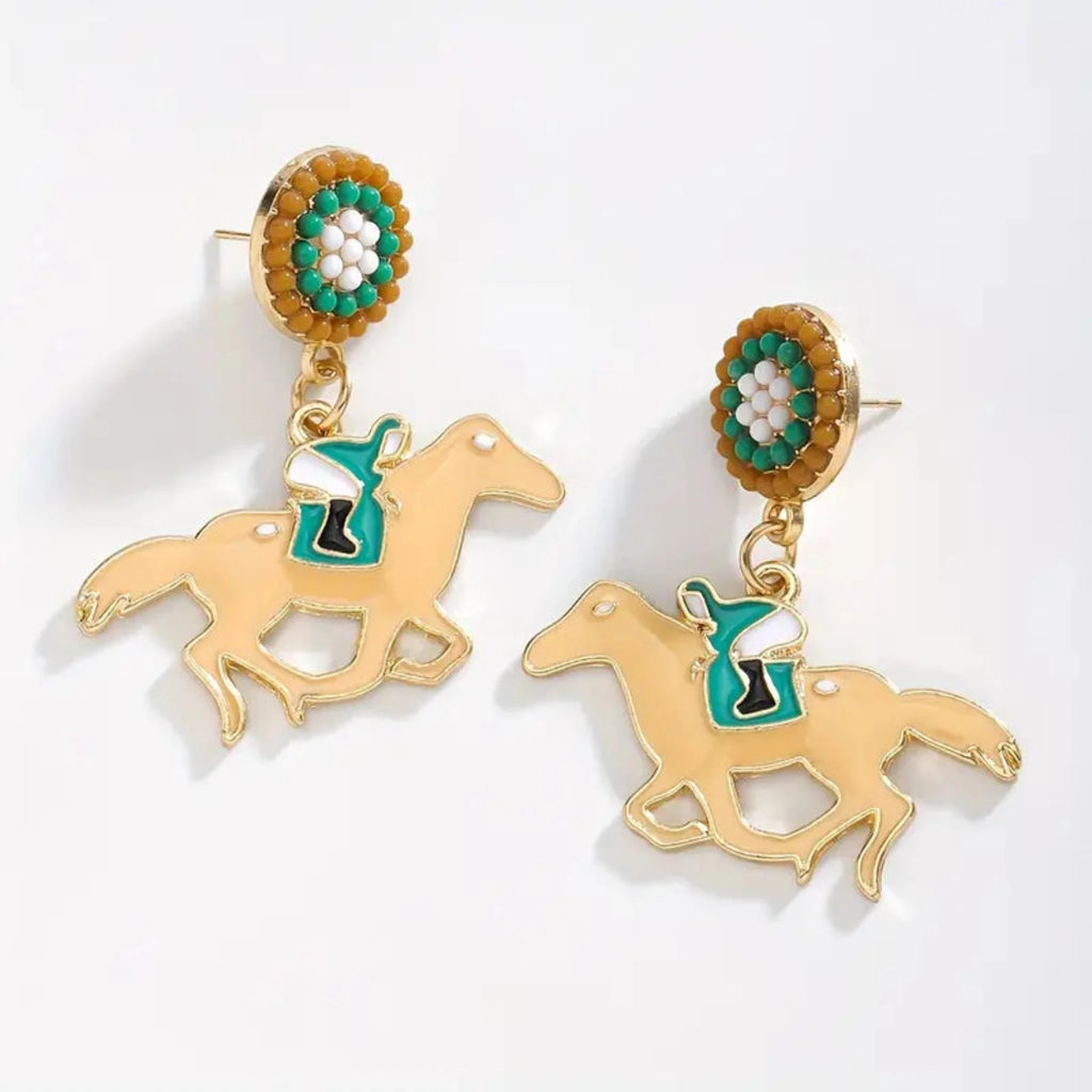 Horse Racing Earring