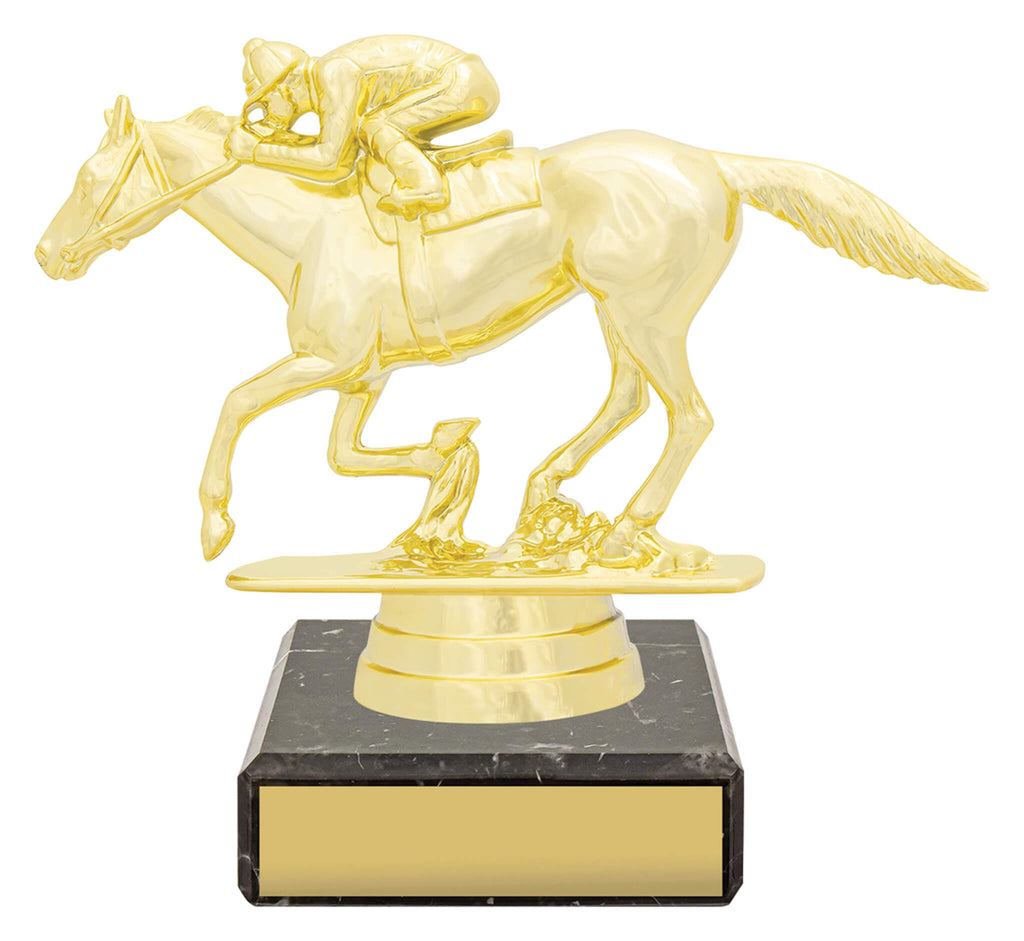 Horse Racing Figure Trophy