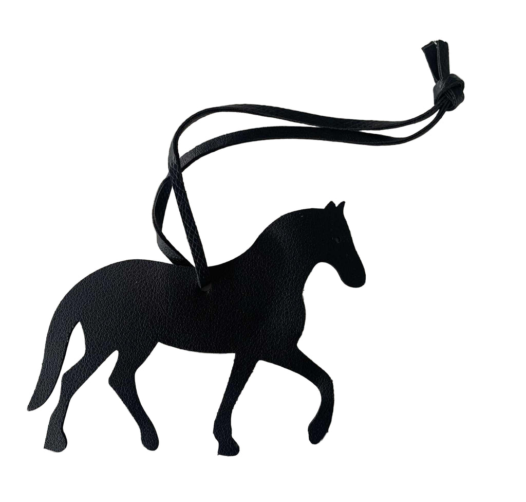 Horse Bag Tag - Black