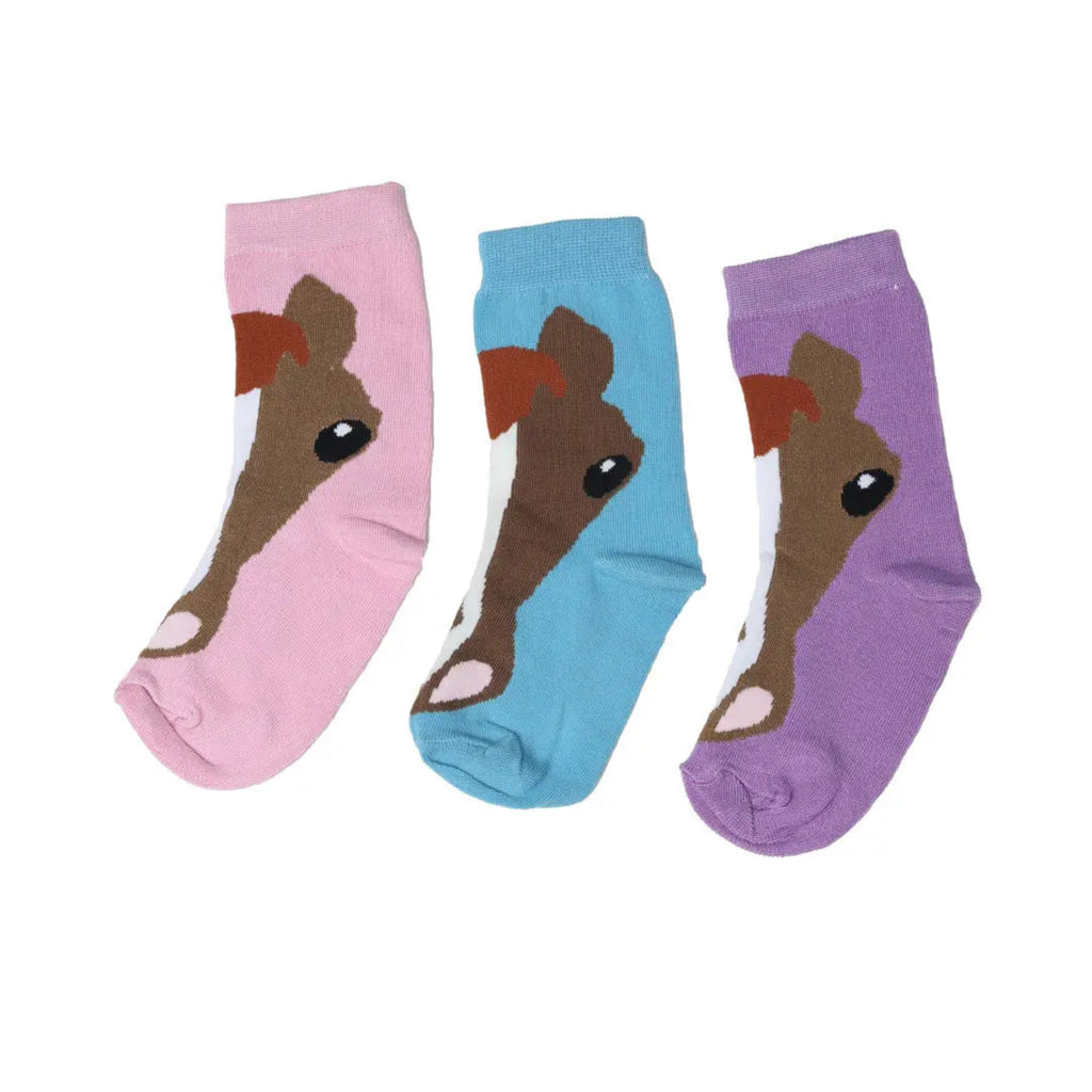 Horse Face Horses Socks