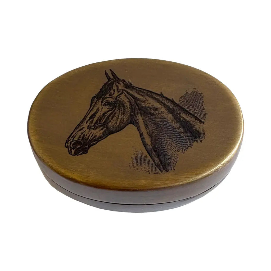 Horse Head Pill Box