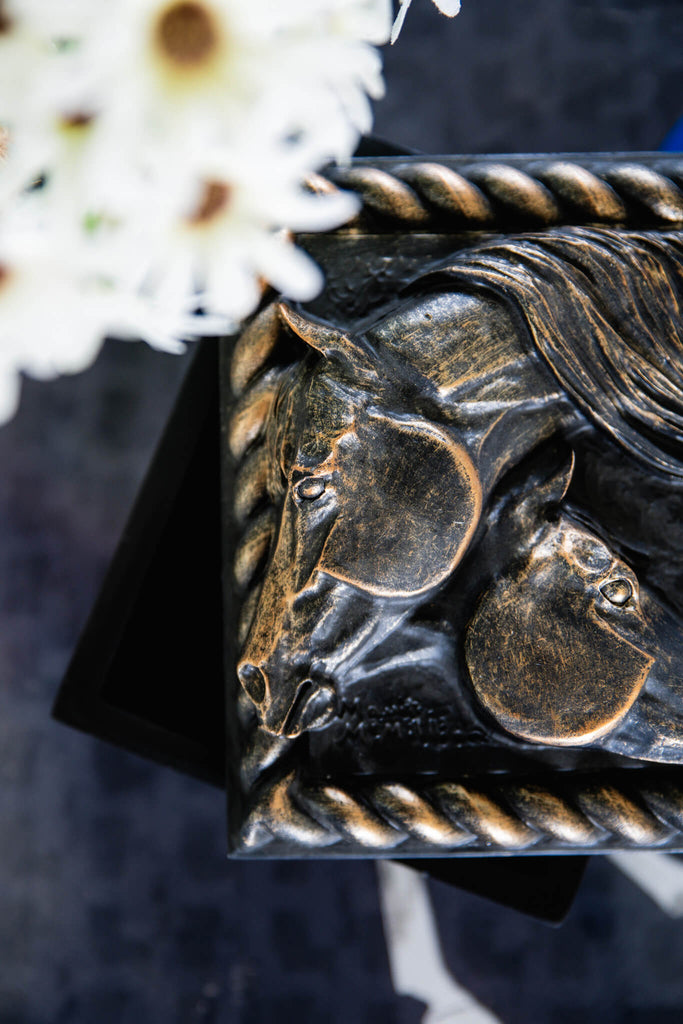 Horse Head Trinket Box