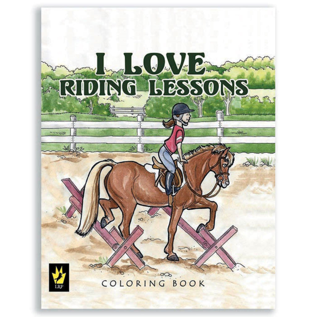 I Love Riding Lessons Colouring Books