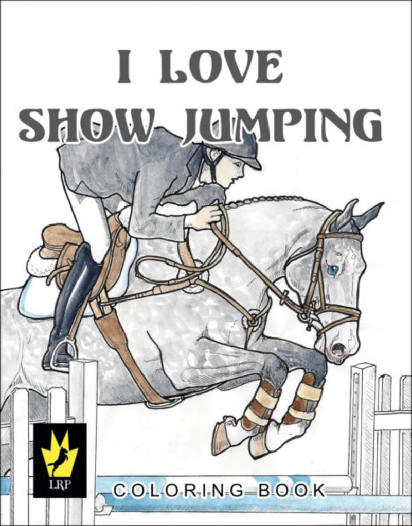 I Love Showjumping Colouring Books