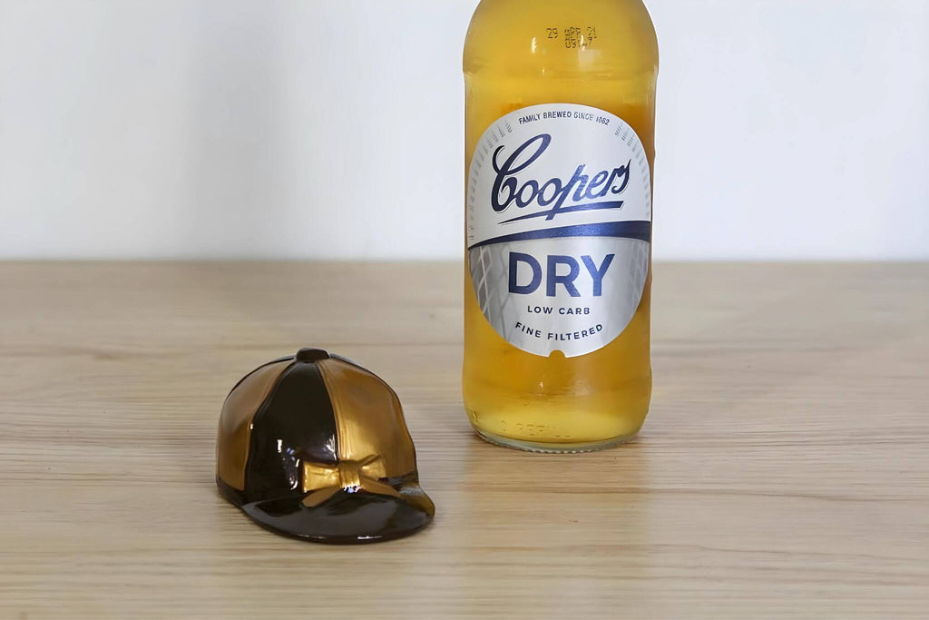 Jockey Cap Bottle Opener - Gold