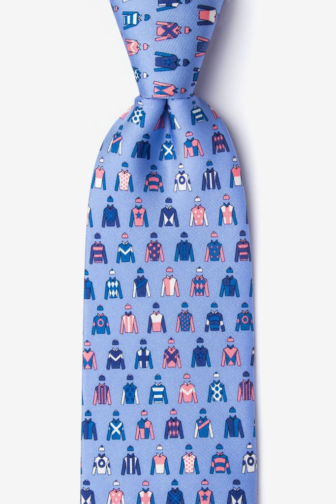 Jockey Chic Blue Silk Tie