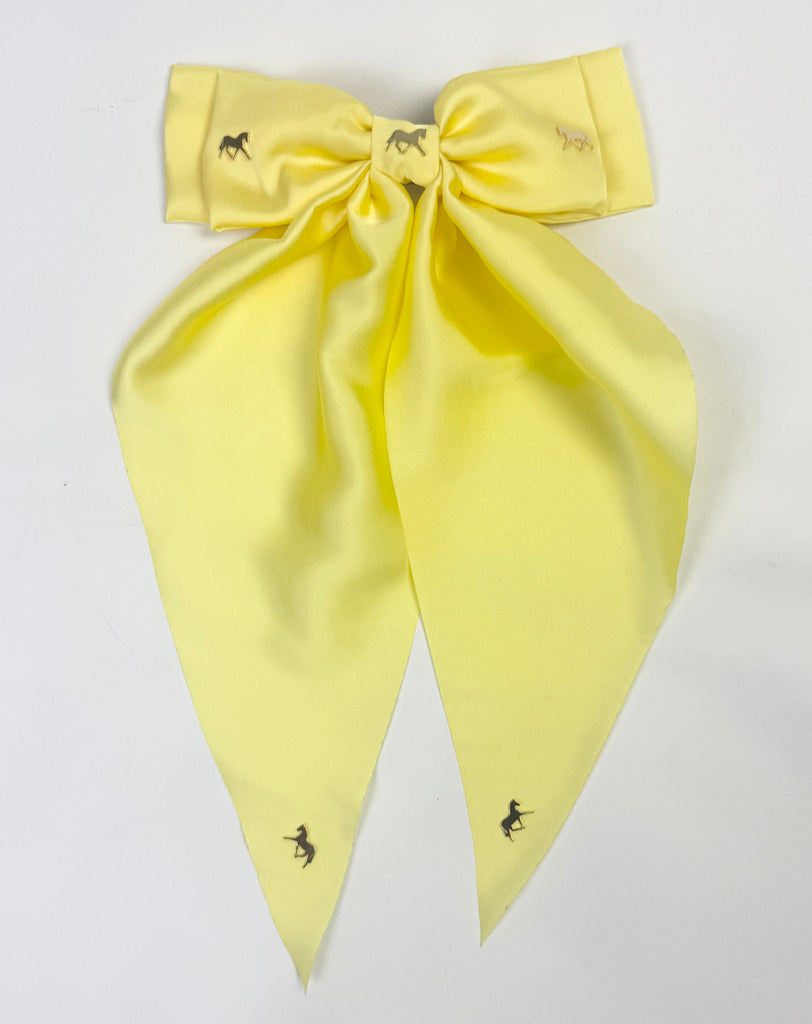 Large Yellow Horses Bow