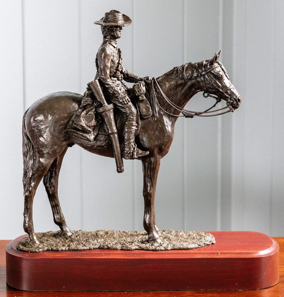 Mary Pinsent Light Horse Man Statue