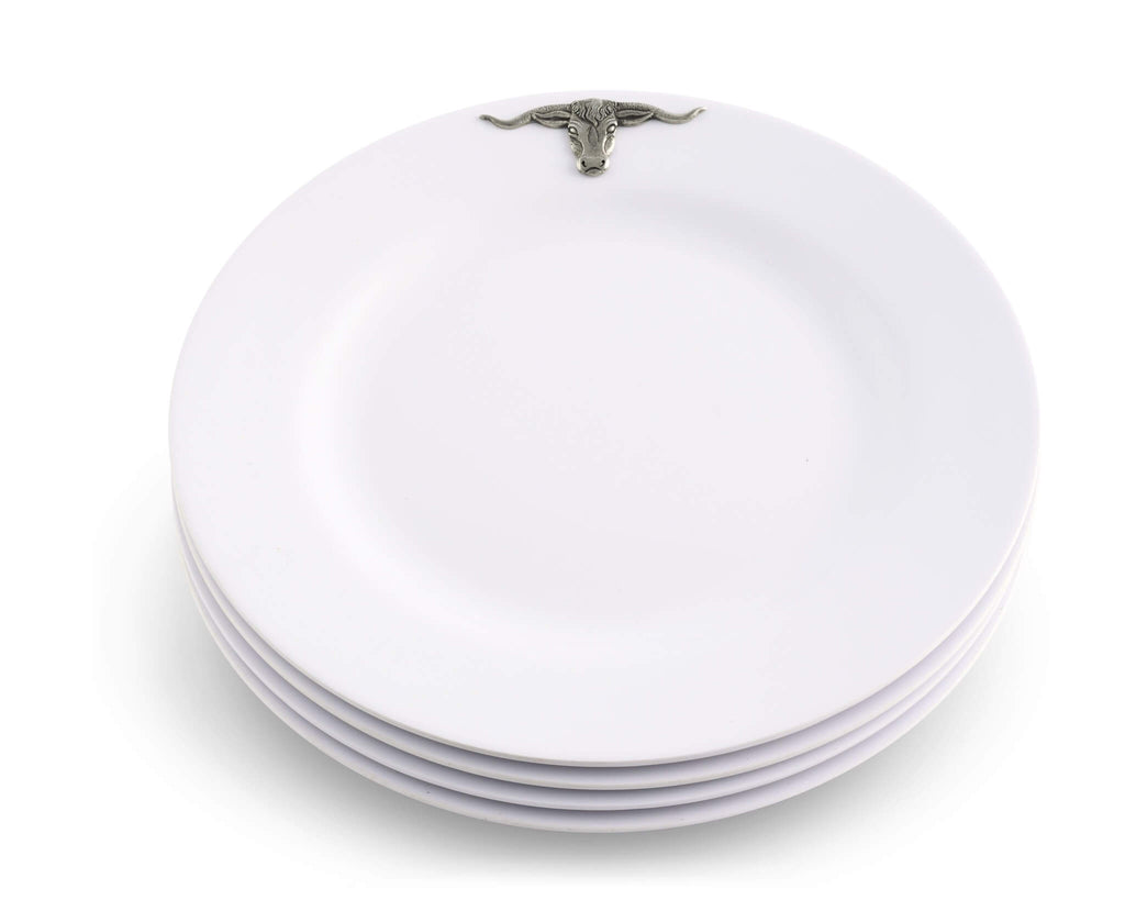 Longhorn Melamine Plates