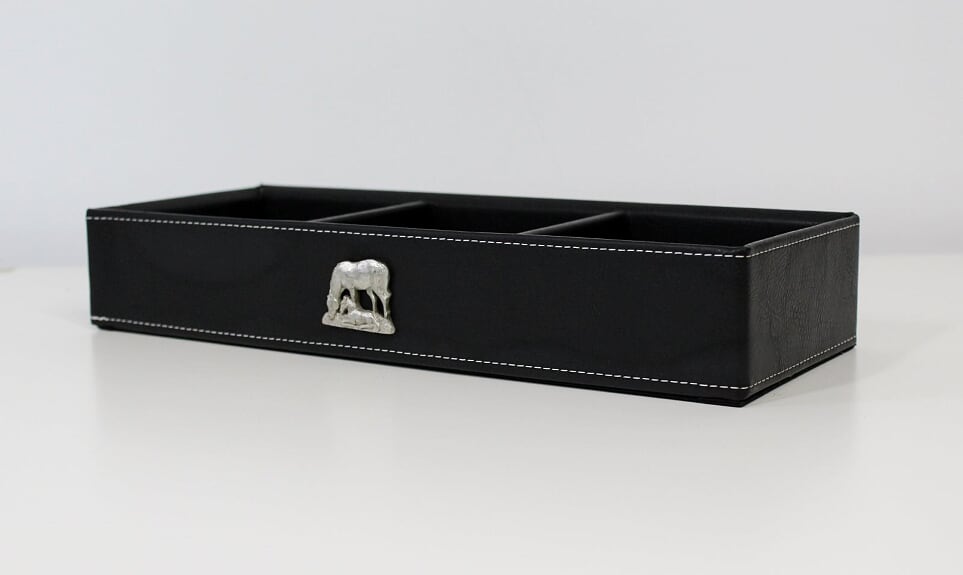 Mare & Foal Desk Organizer - Black