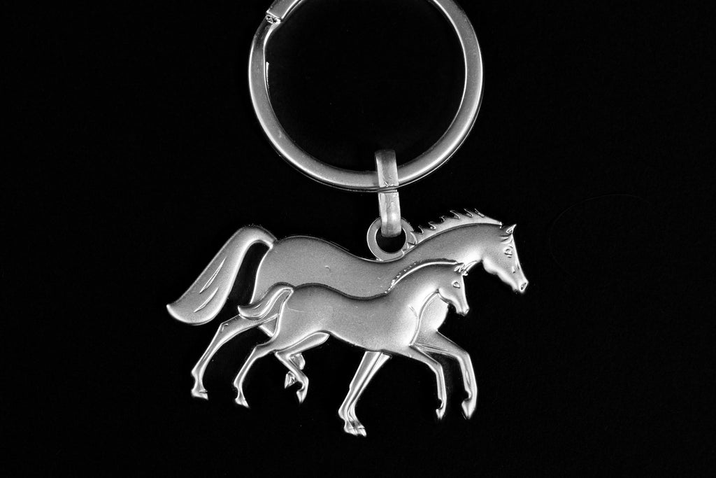 Mare & Foal Key Ring