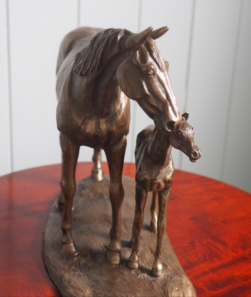 Mare & Foal Sculpture