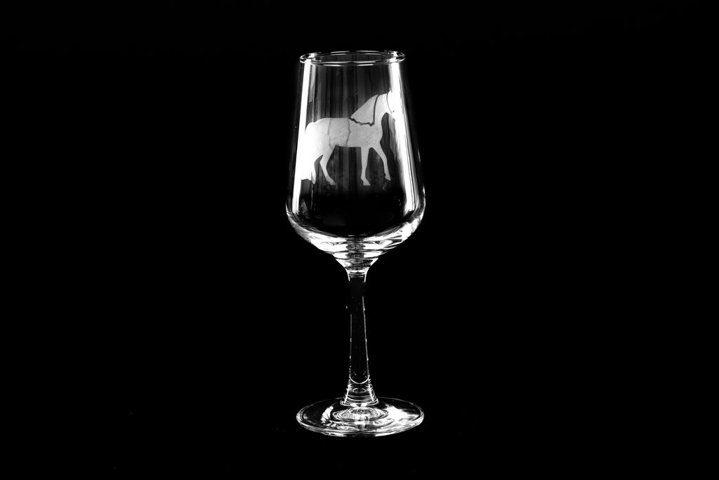 Miniature Pony Wine Glass