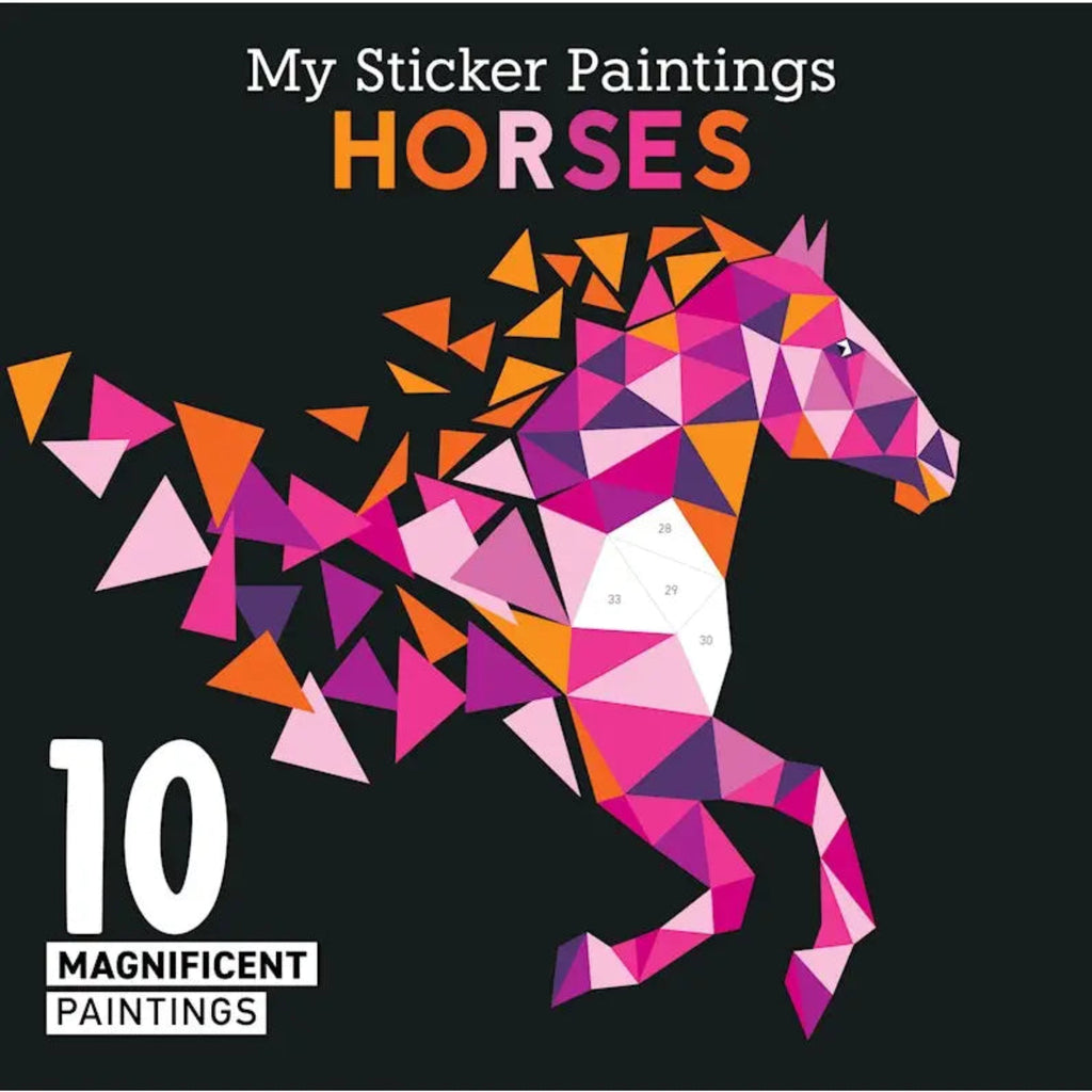 My Sticker Paintings: Horses - Children's Activity Book