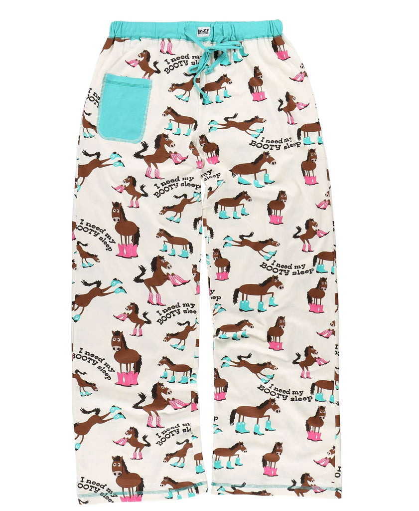 Need Booty Sleep Women's Horse Fitted Pant