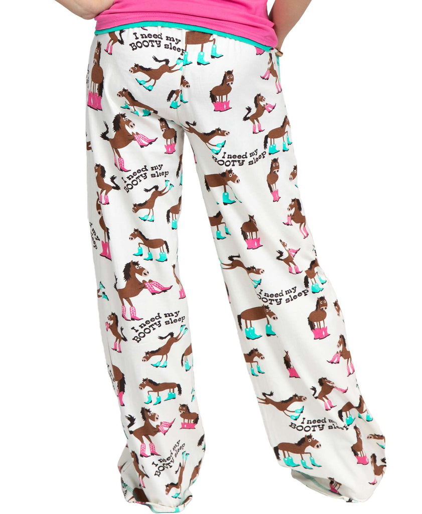 Need Booty Sleep Women's Horse Fitted Pant