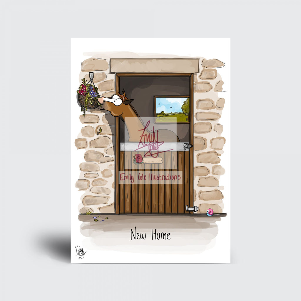 New Home’ Greeting Card