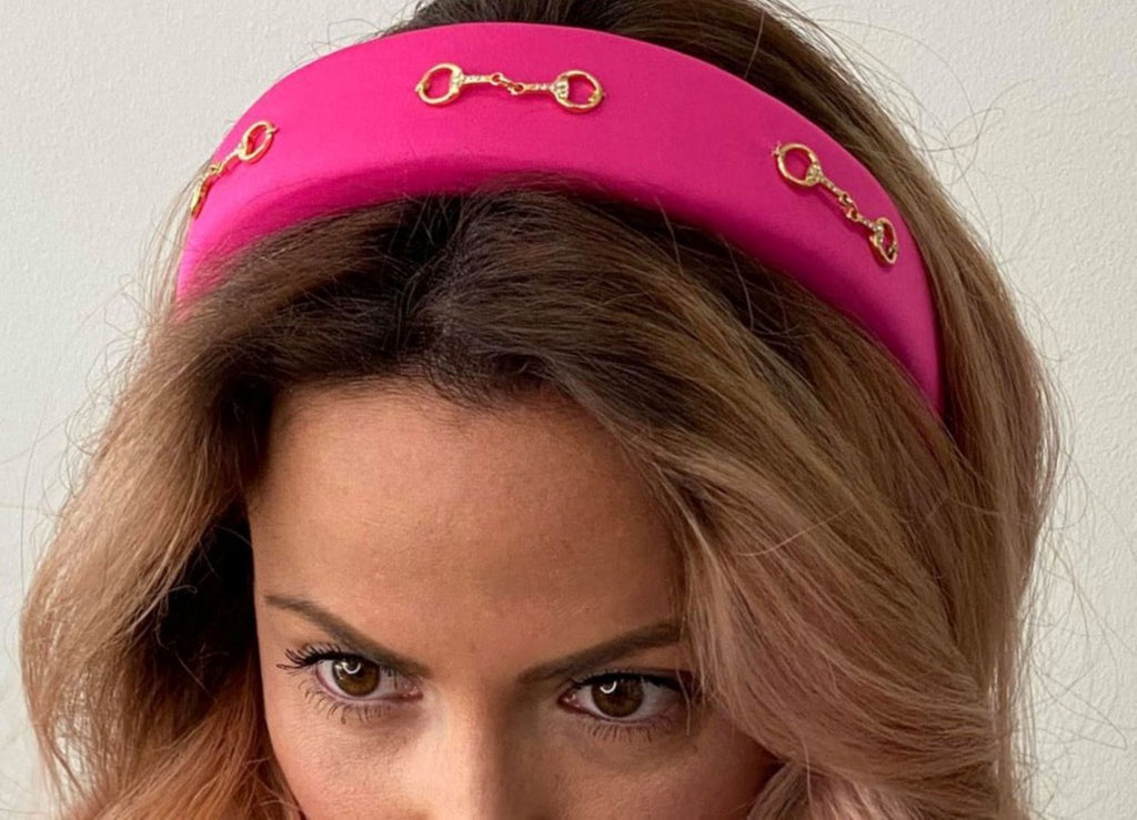 Padded Headband - Cerise