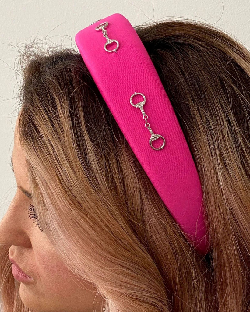 Padded Headband - Cerise