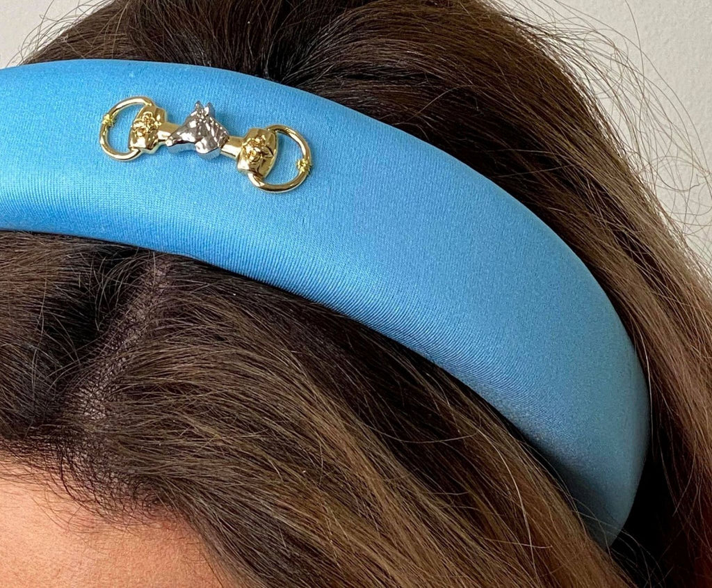 Padded Headband - Light Blue