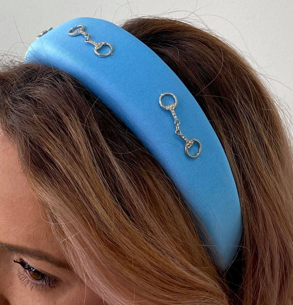 Padded Headband - Light Blue