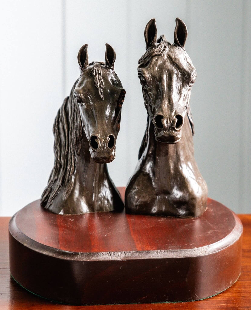 Mary Pinsent Arab Pair Statue.