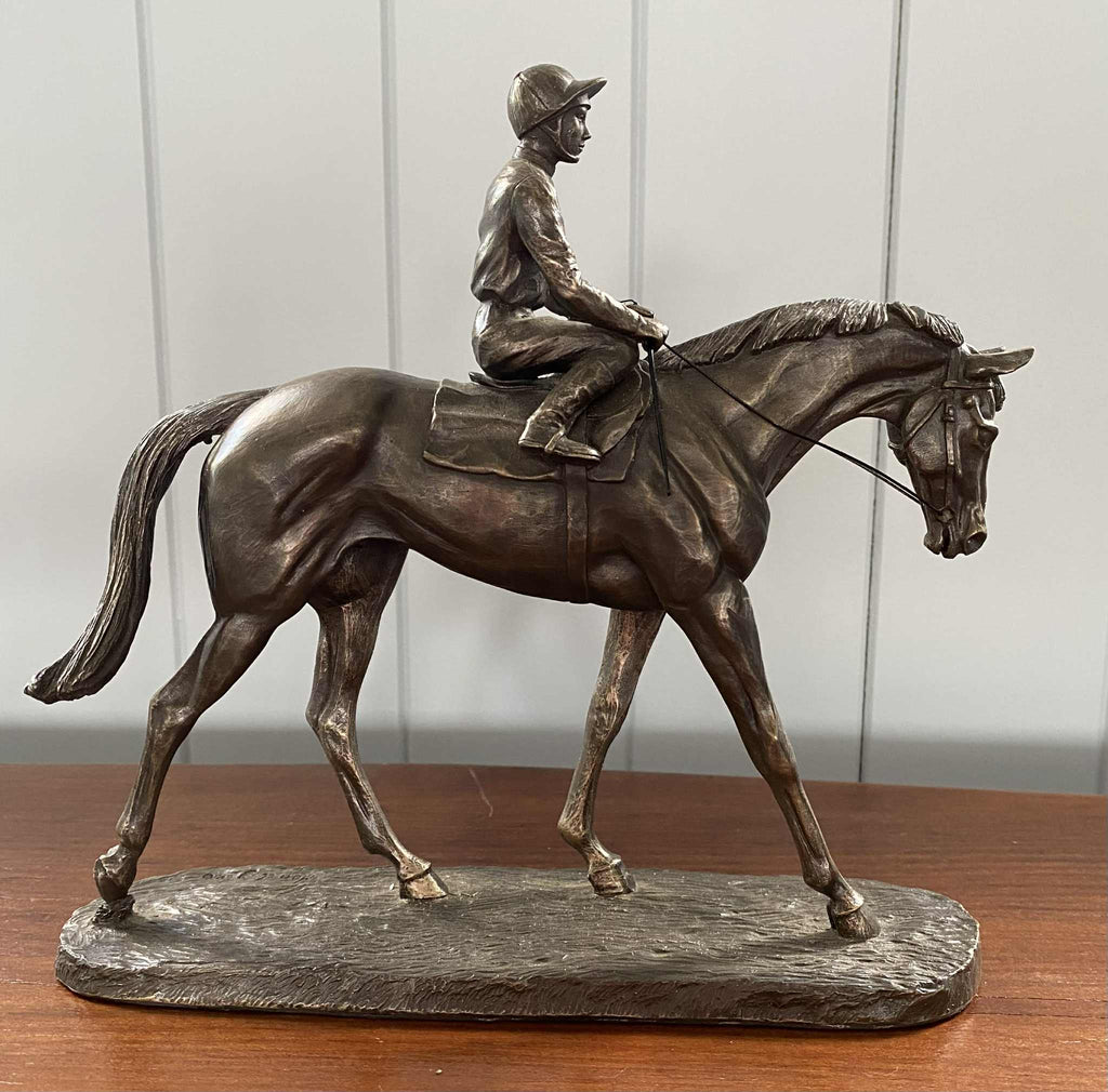 Parade Ring Racehorse Sculpture