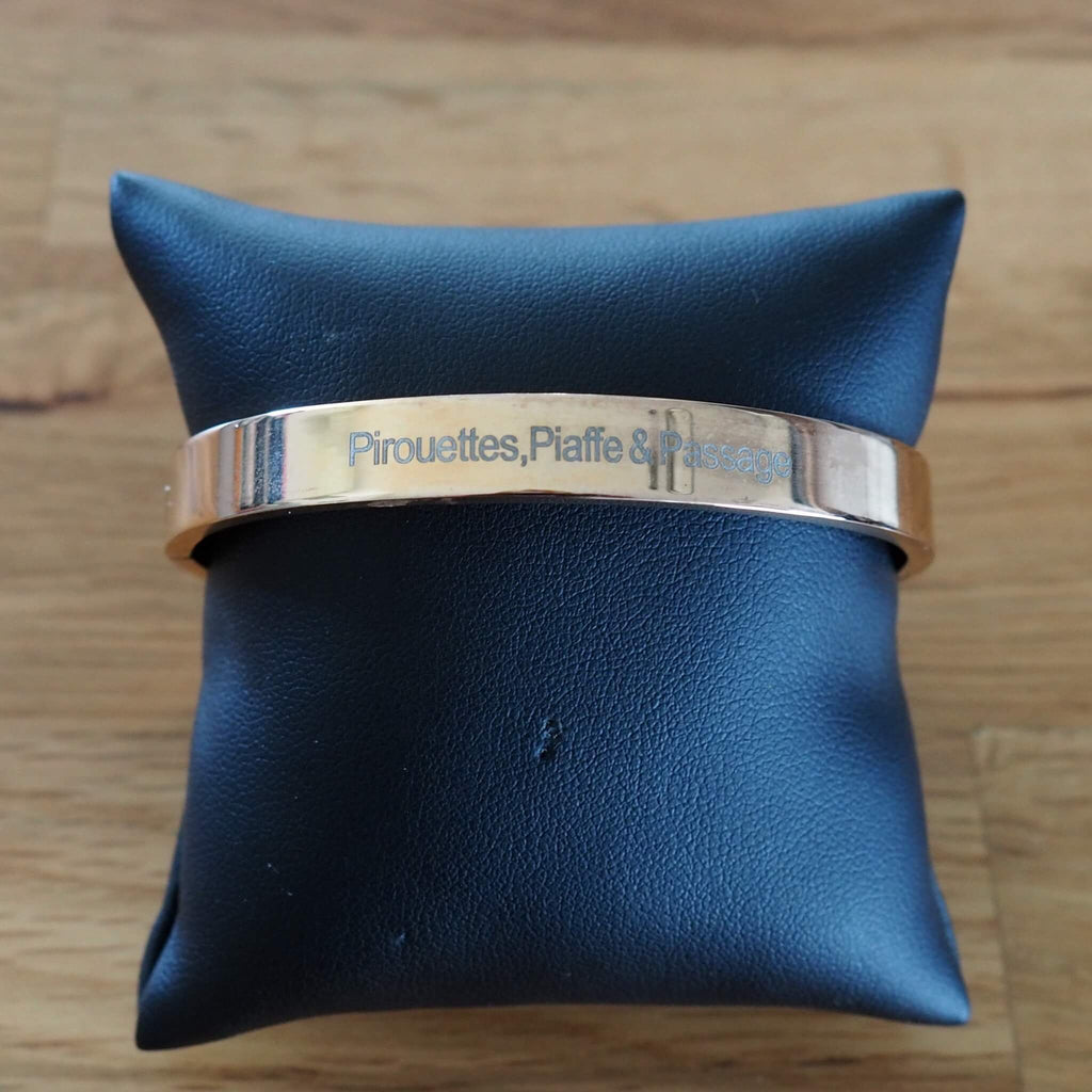 Pirouettes, Piaffe & Passage Bangle