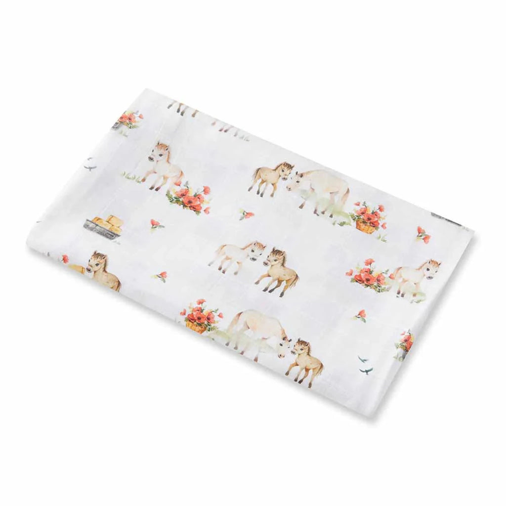 Pony Pals Organic Muslin Wrap