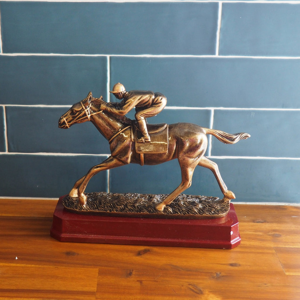 Race Horse Trophy - Bronze