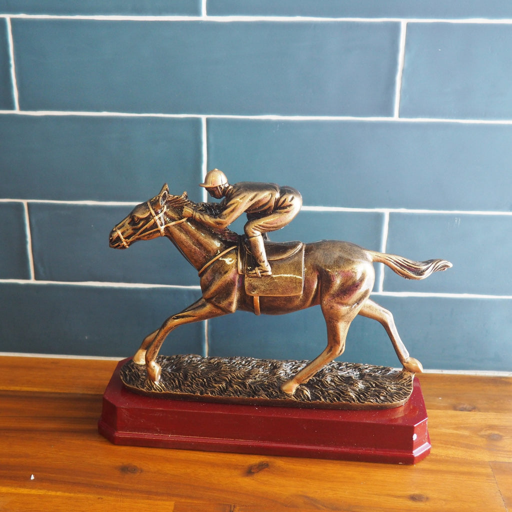 Race Horse Trophy - Bronze