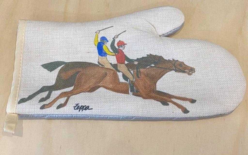 Racing Oven Mitt