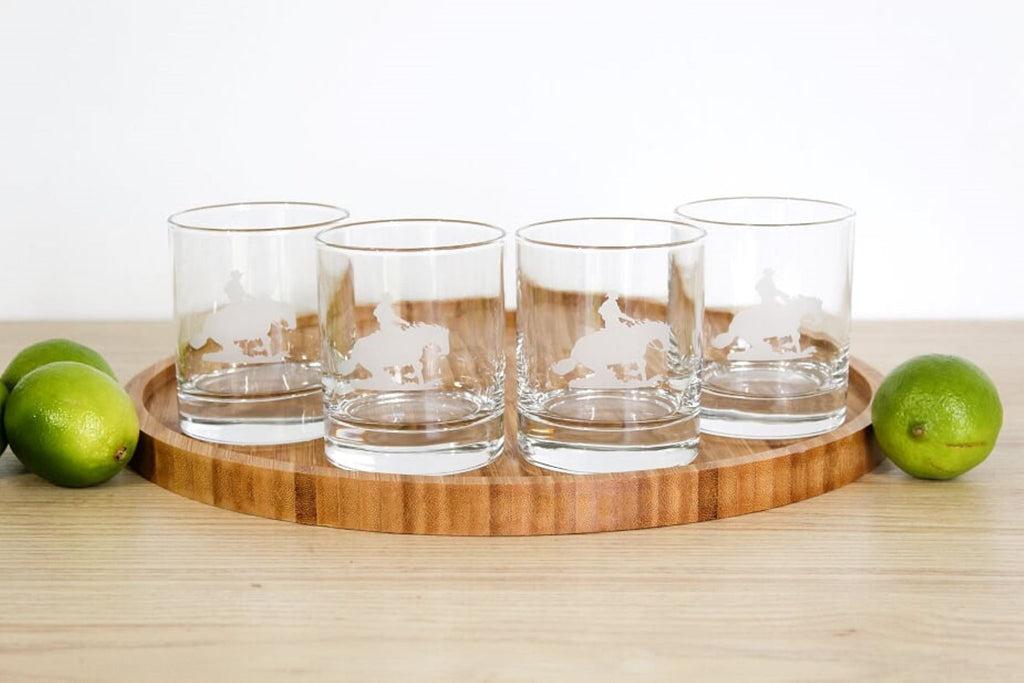 Reigning Horse Tumbler Set