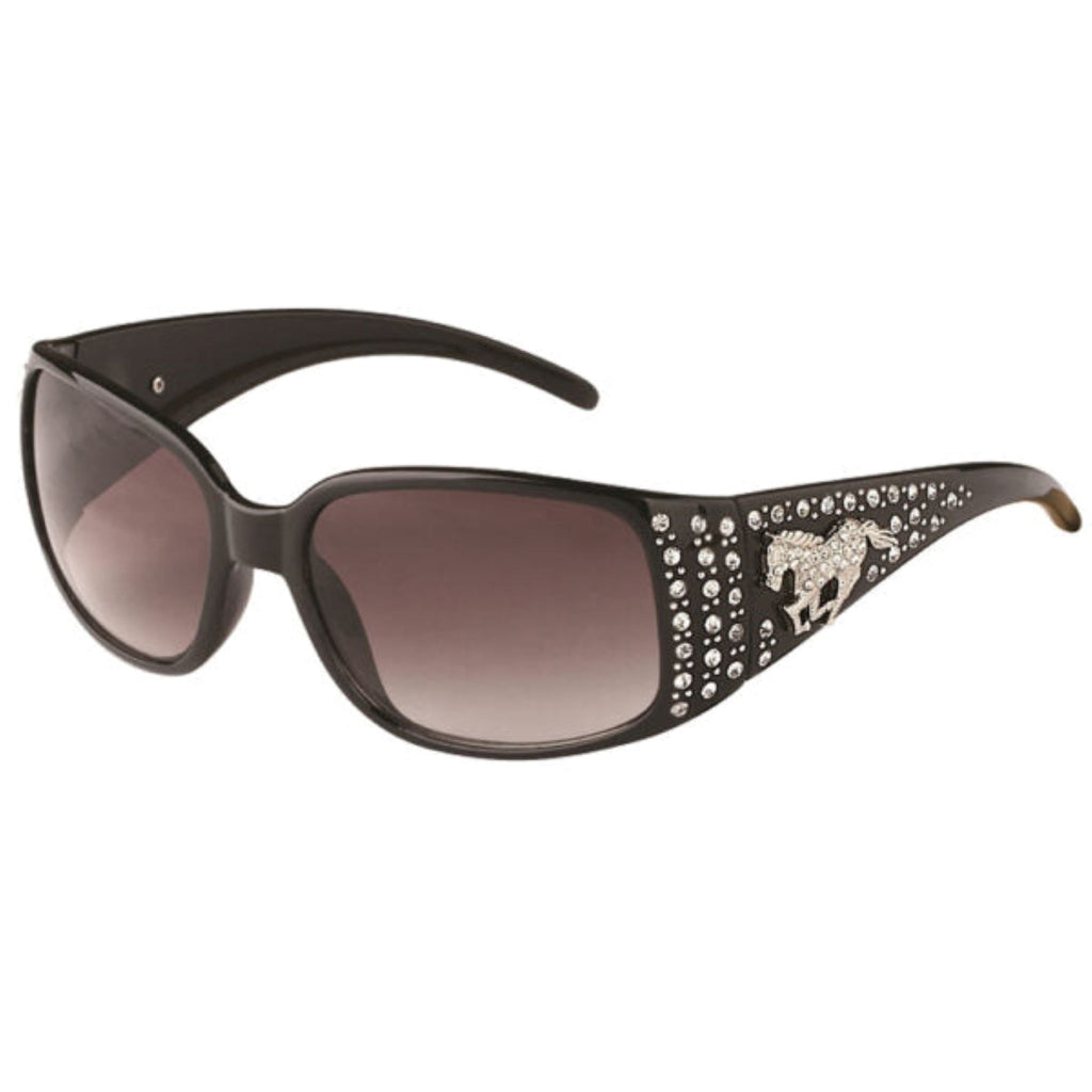 Rhinestone Horse Sunglasses