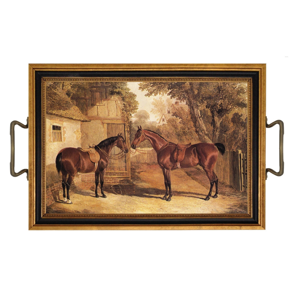 Saddled Horse Tray