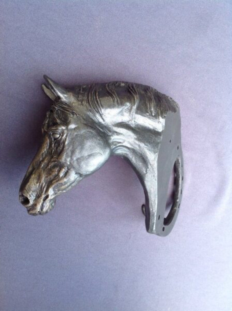 Sculptured Horse Head Utility Hook