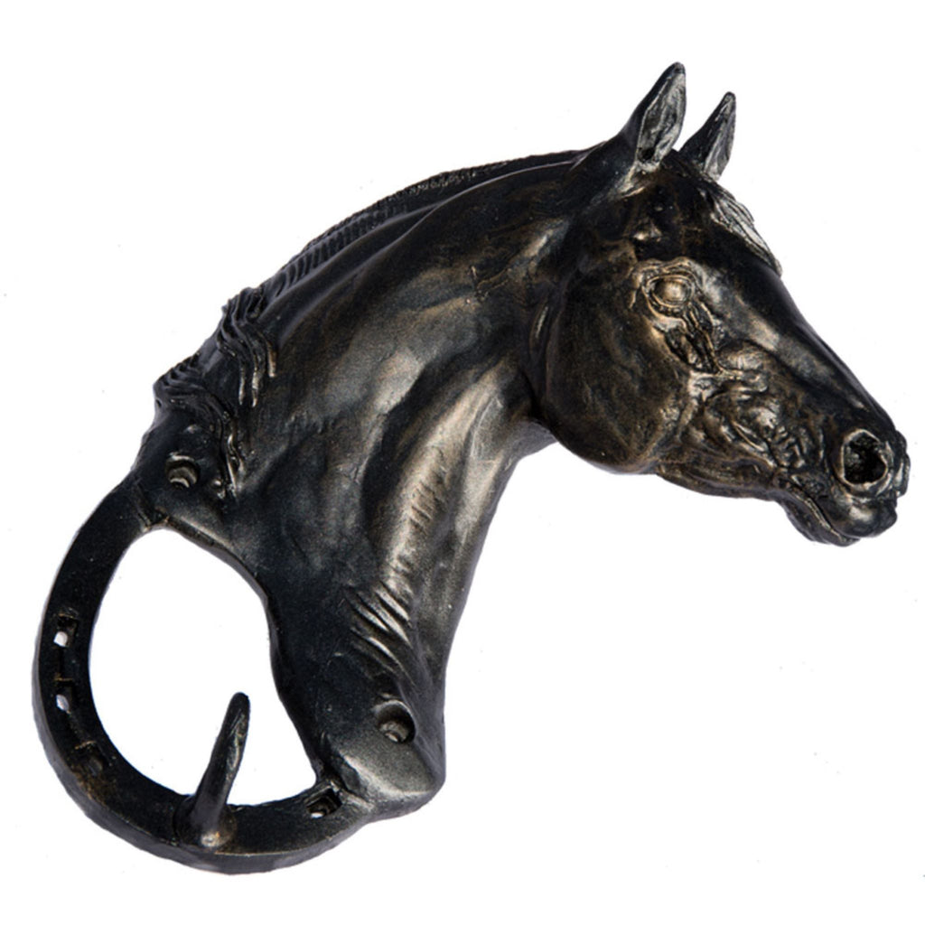 Sculptured Horse Head Utility Hook