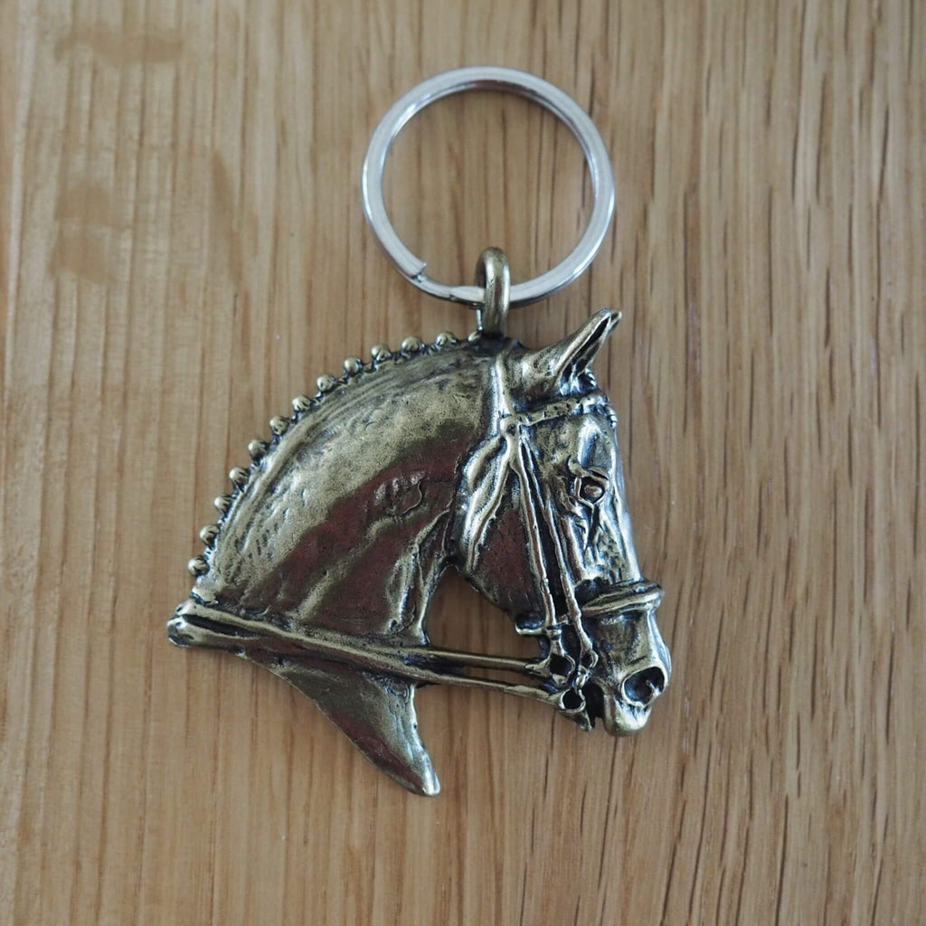 Show horse Keyring - Bronze