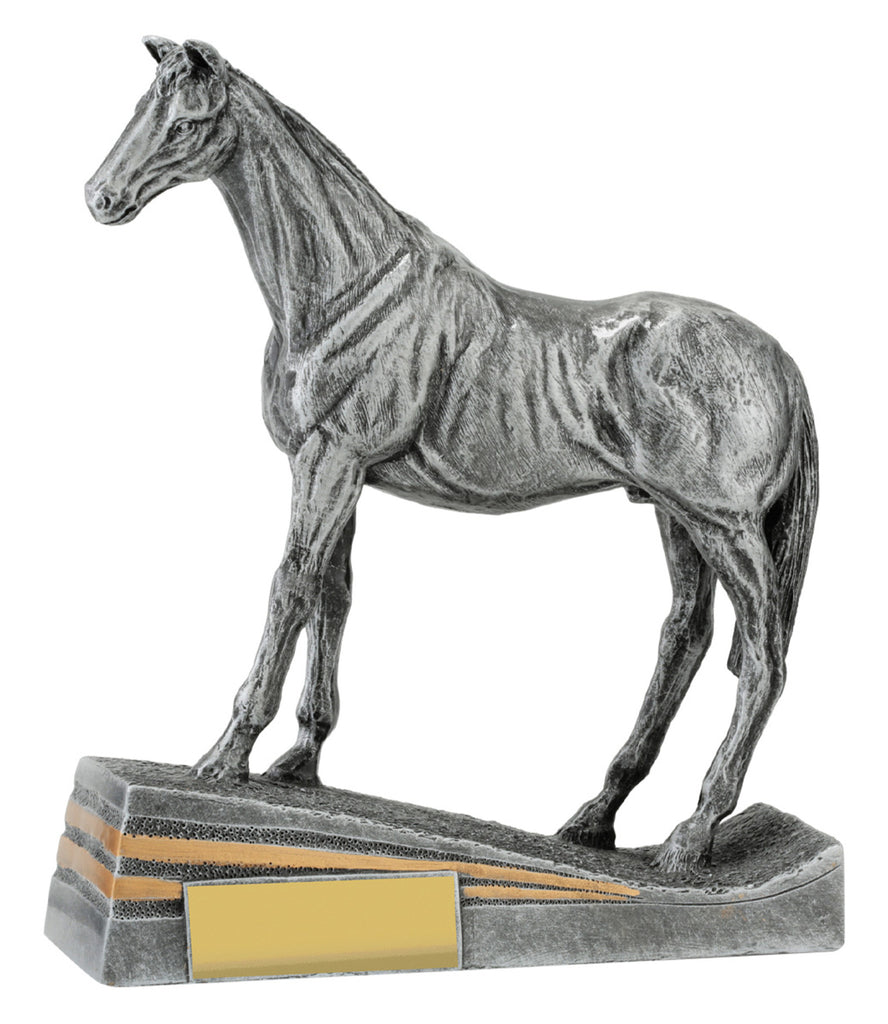 Silver Standing Horse