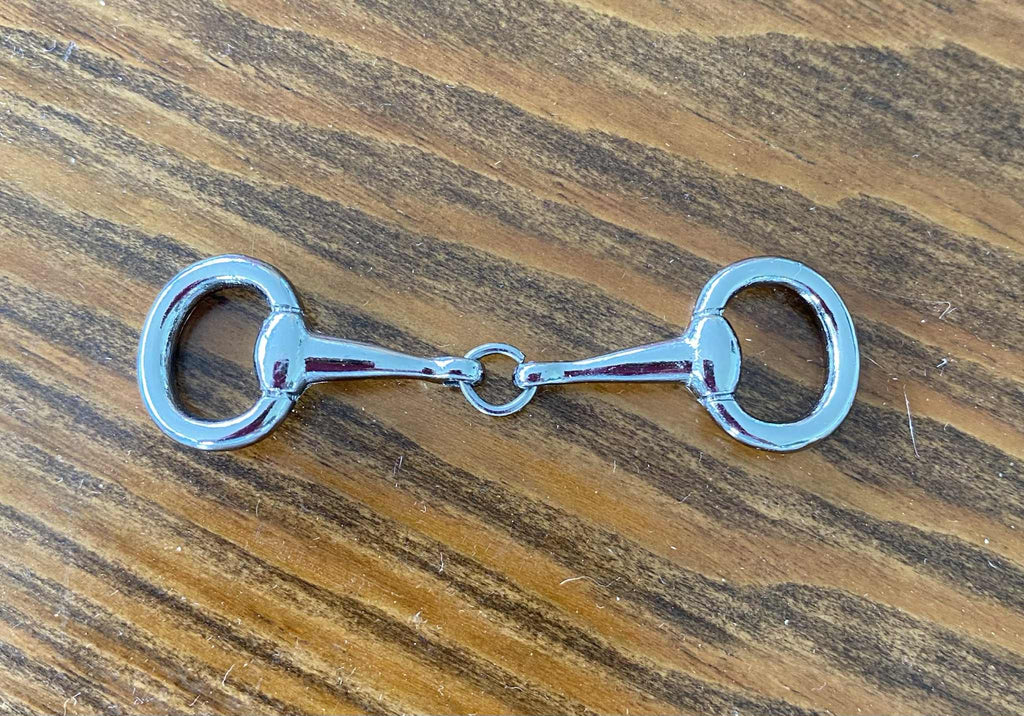 Silver Snaffle Bit Hardware