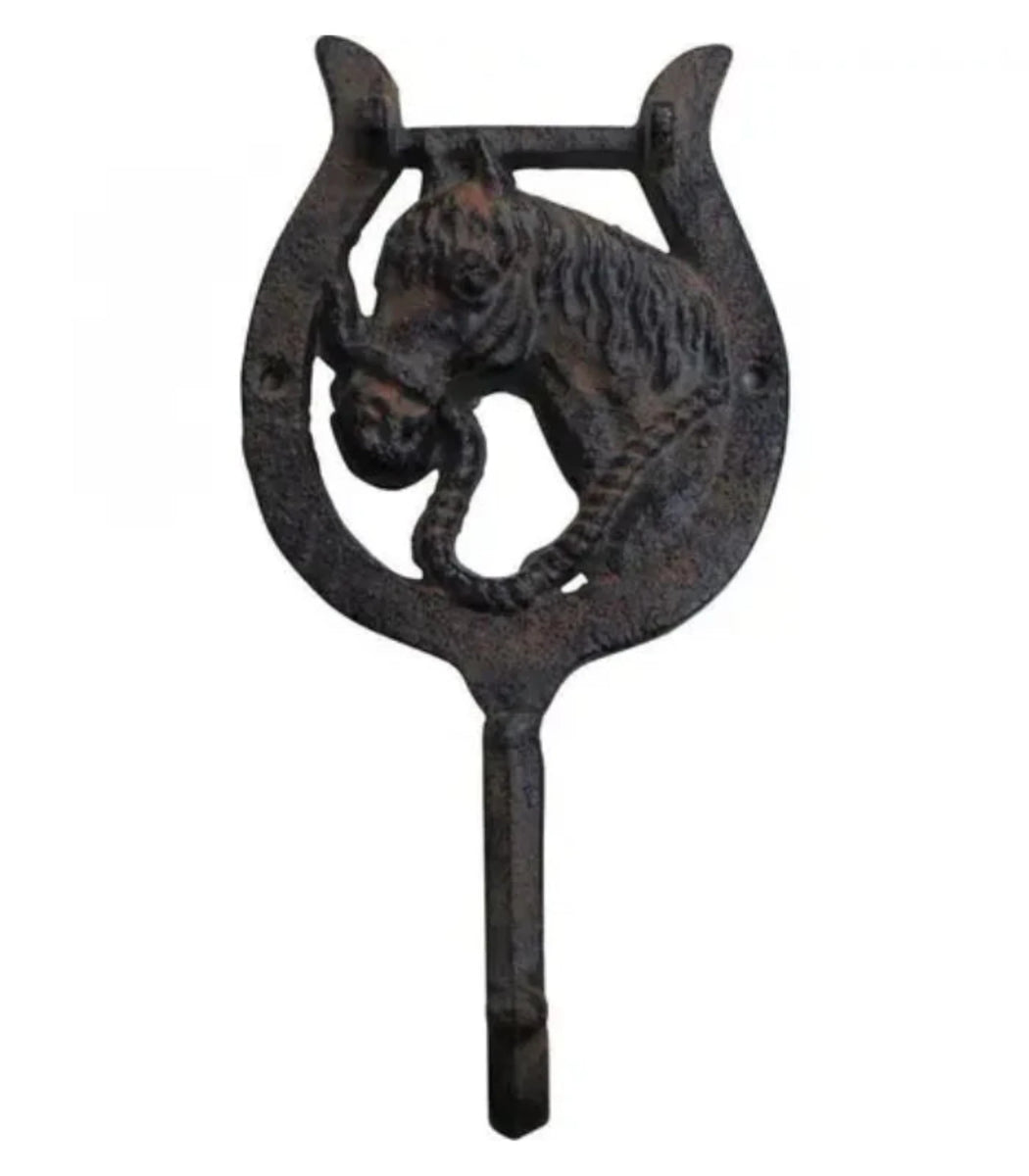Single Horseshoe Hook Exclusively Equine