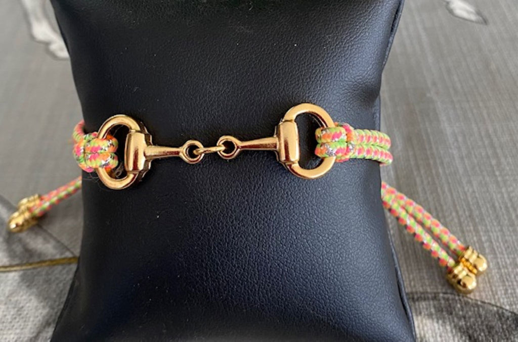 Snaffle Bit Bracelet - Adjustable