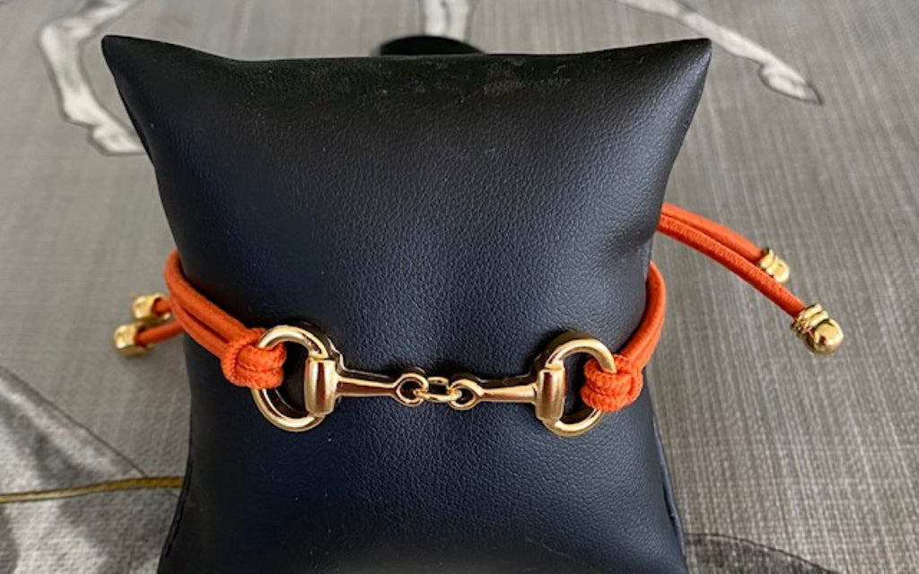 Snaffle Bit Bracelet - Adjustable