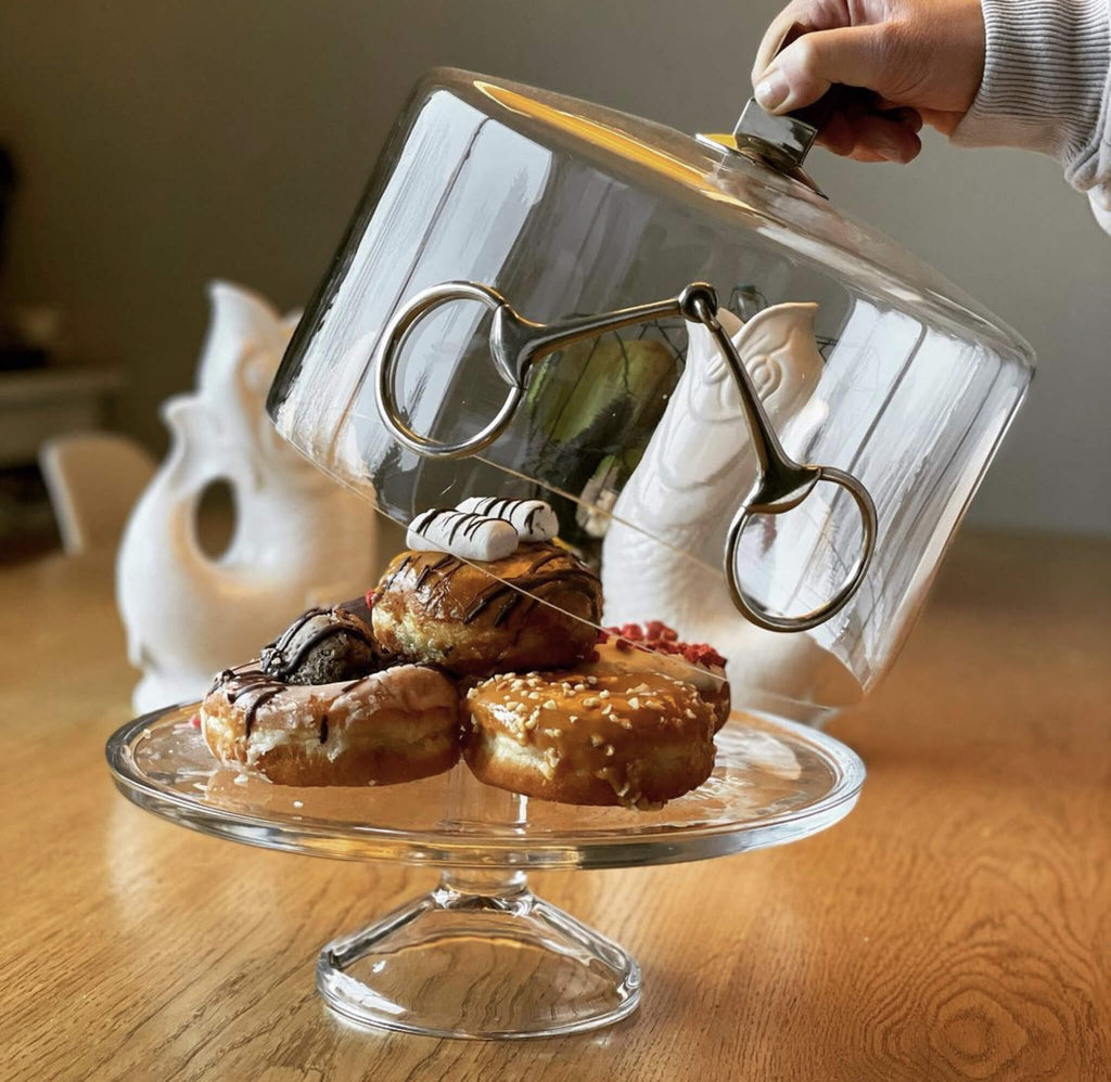 Snaffle Bit Cake Stand