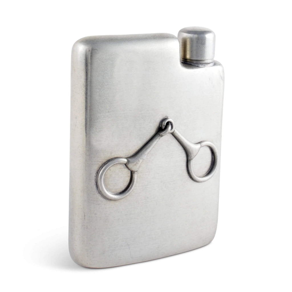 Snaffle Bit Hip Flask