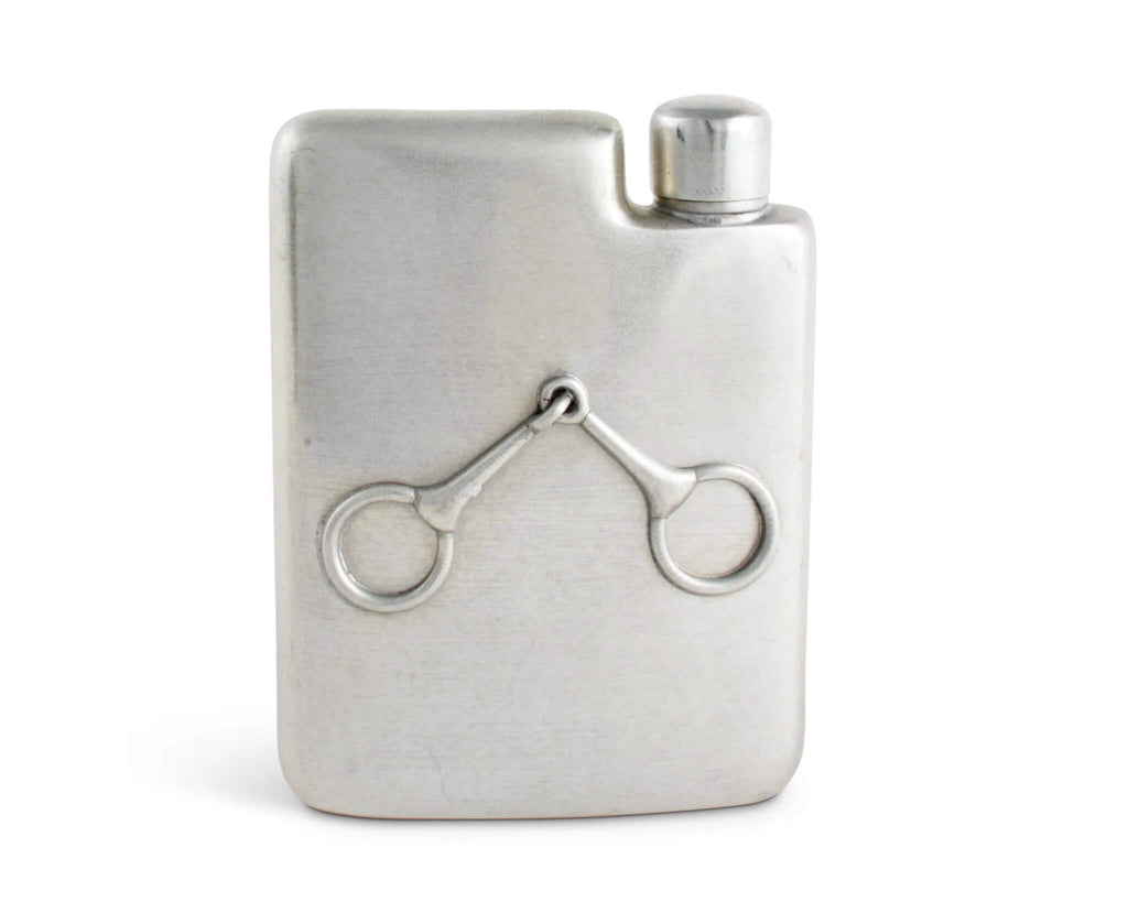 Snaffle Bit Hip Flask