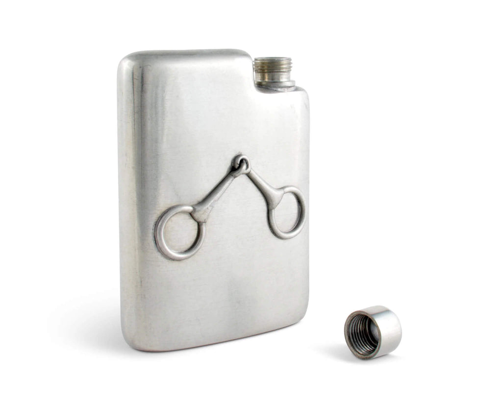 Snaffle Bit Hip Flask