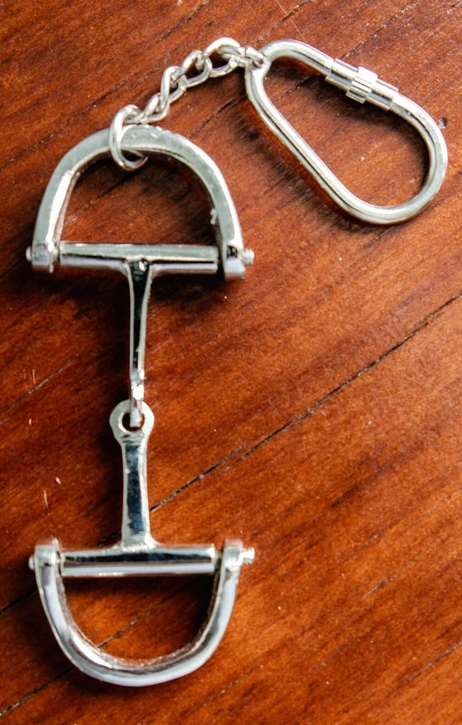 Snaffle Bit Key Ring