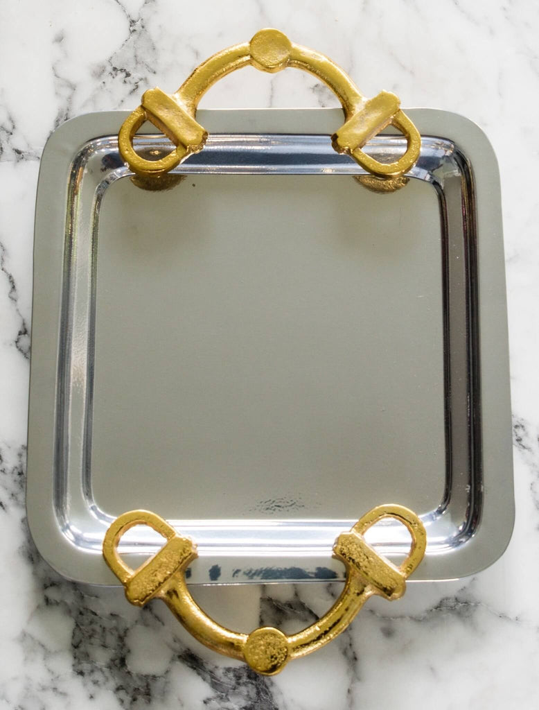 Snaffle Bit Square Tray