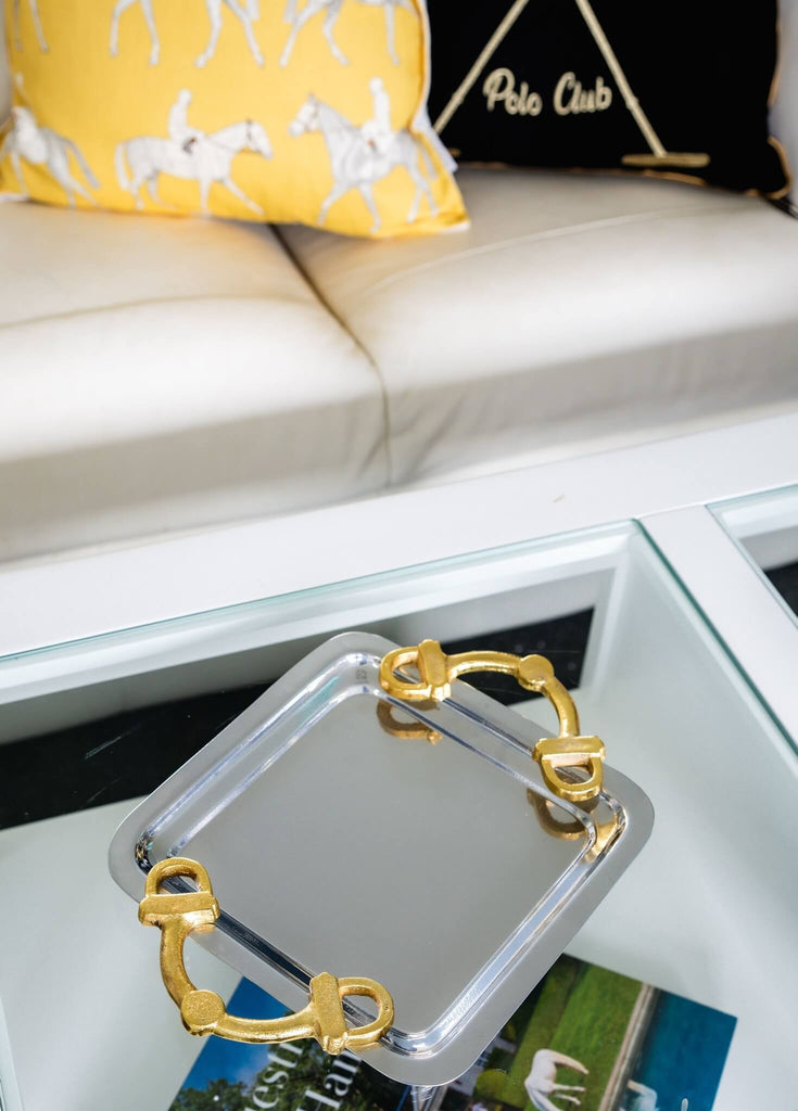 Snaffle Bit Square Tray